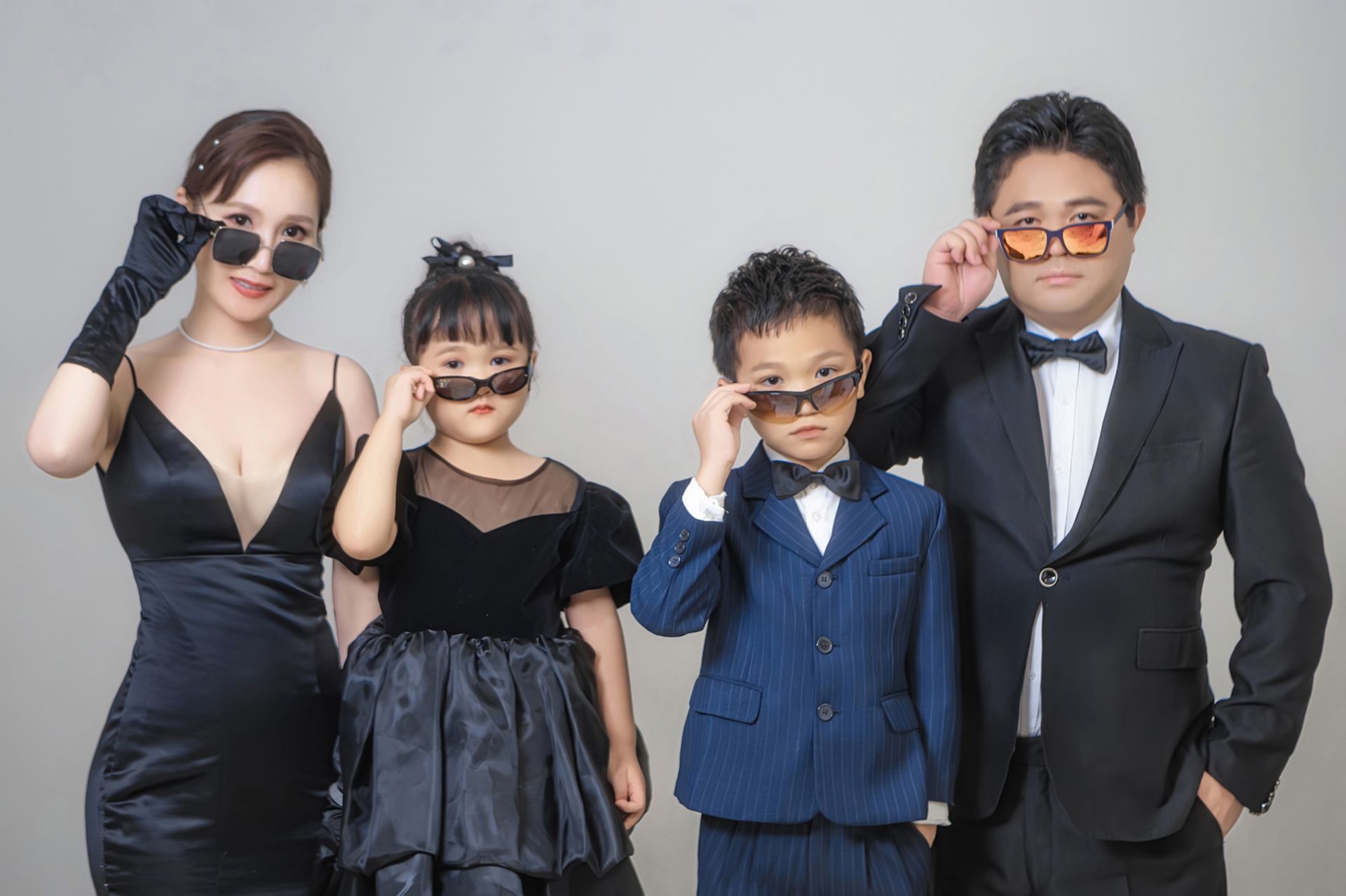 高雄小孩全家福攝影 時尚家庭寫真