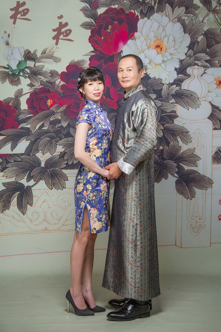 高雄中式全家福攝影 中式長輩合照