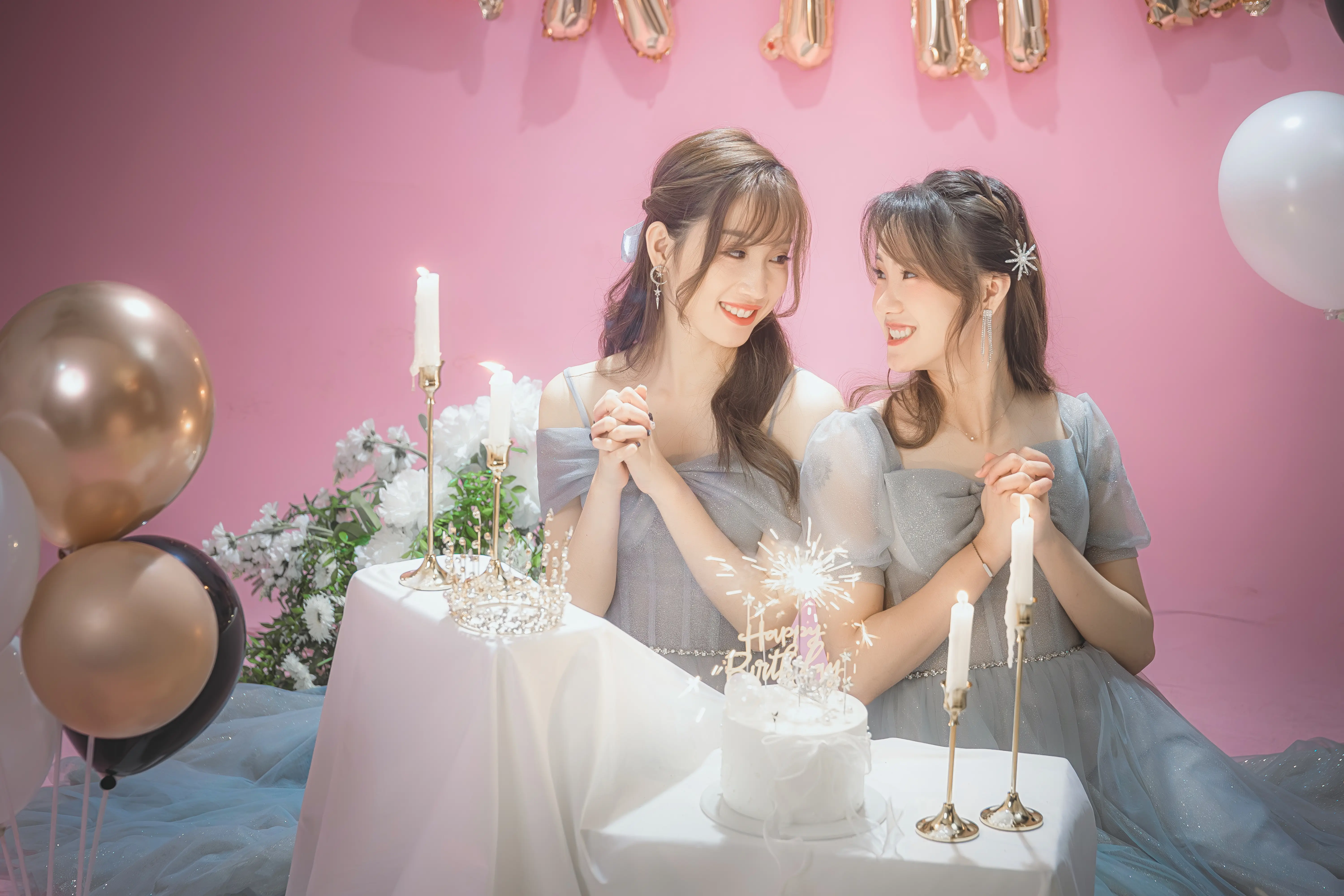 高雄生日派對寫真｜姐妹互動紀錄