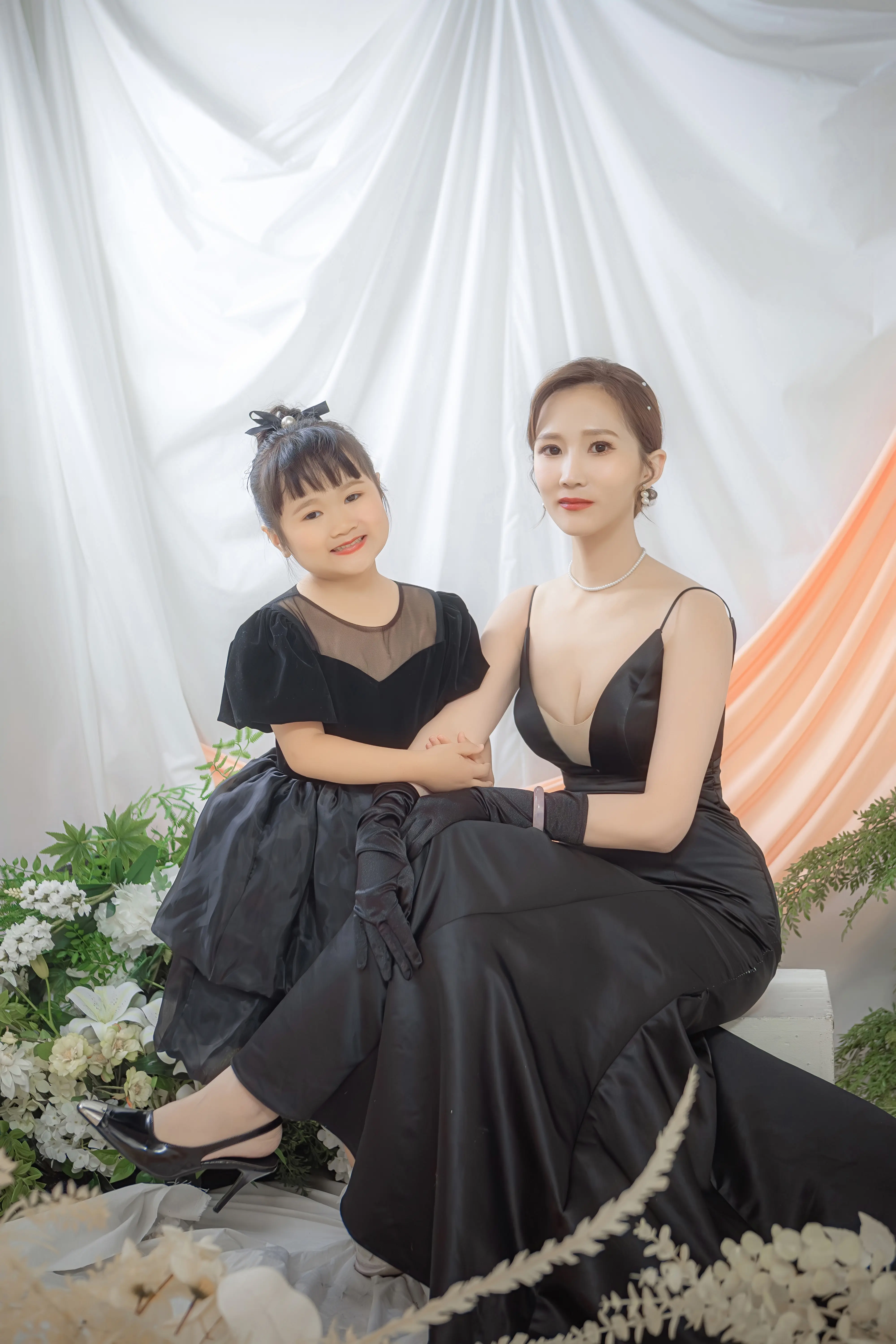 高雄母女寫真｜棚拍親子互動