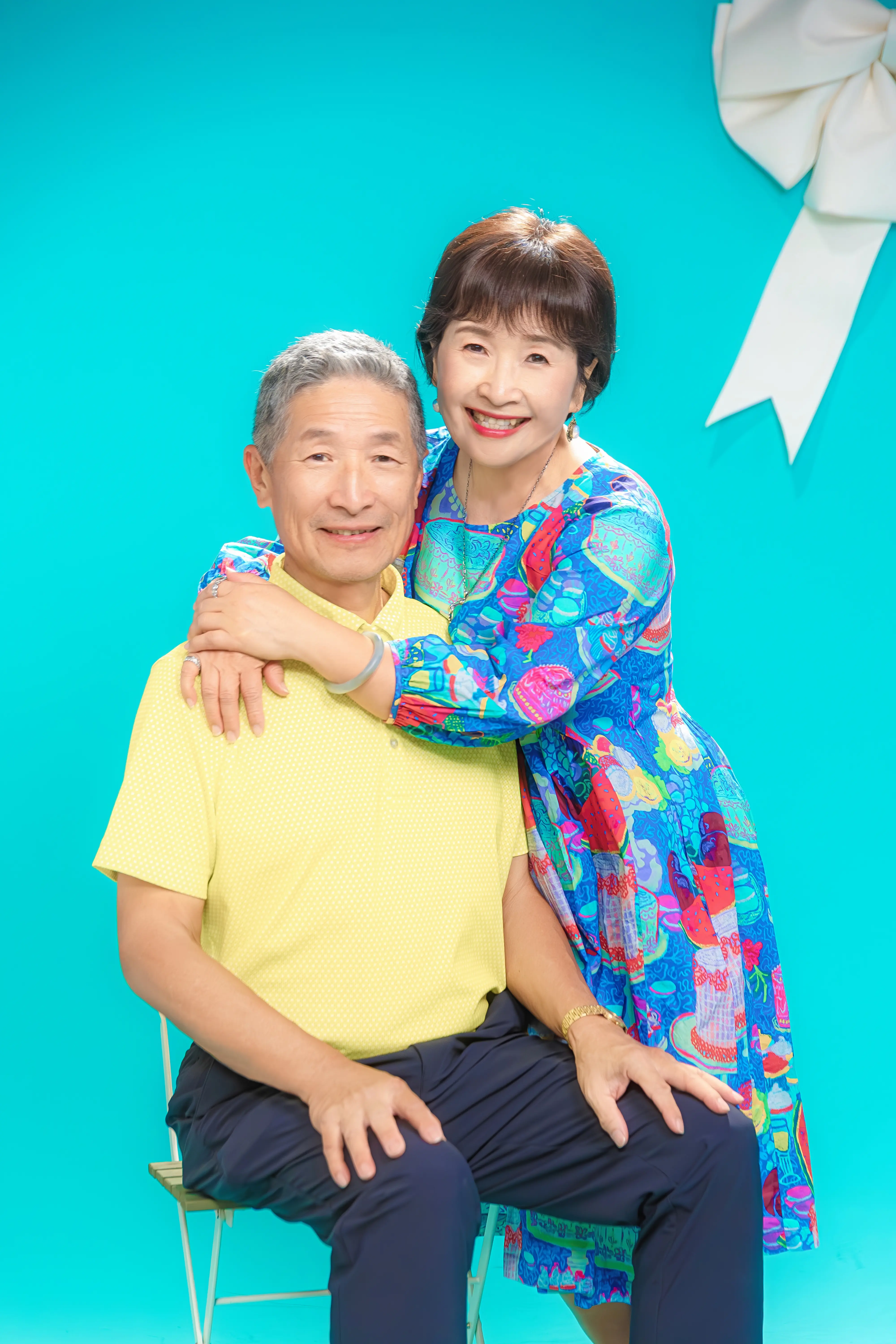 高雄全家福攝影 阿公阿嬤夫妻紀念照