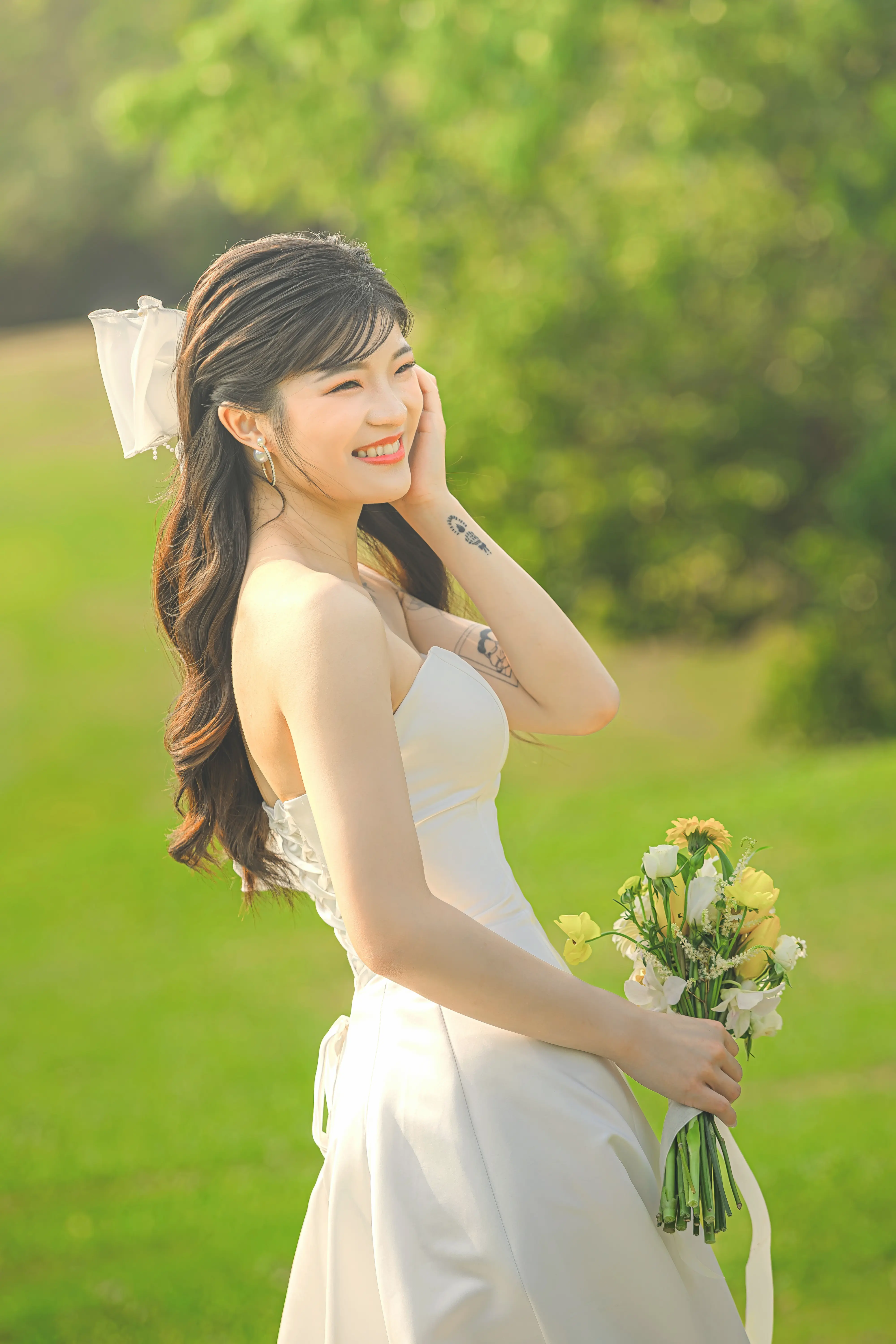女女婚紗攝影 白紗個人婚紗照