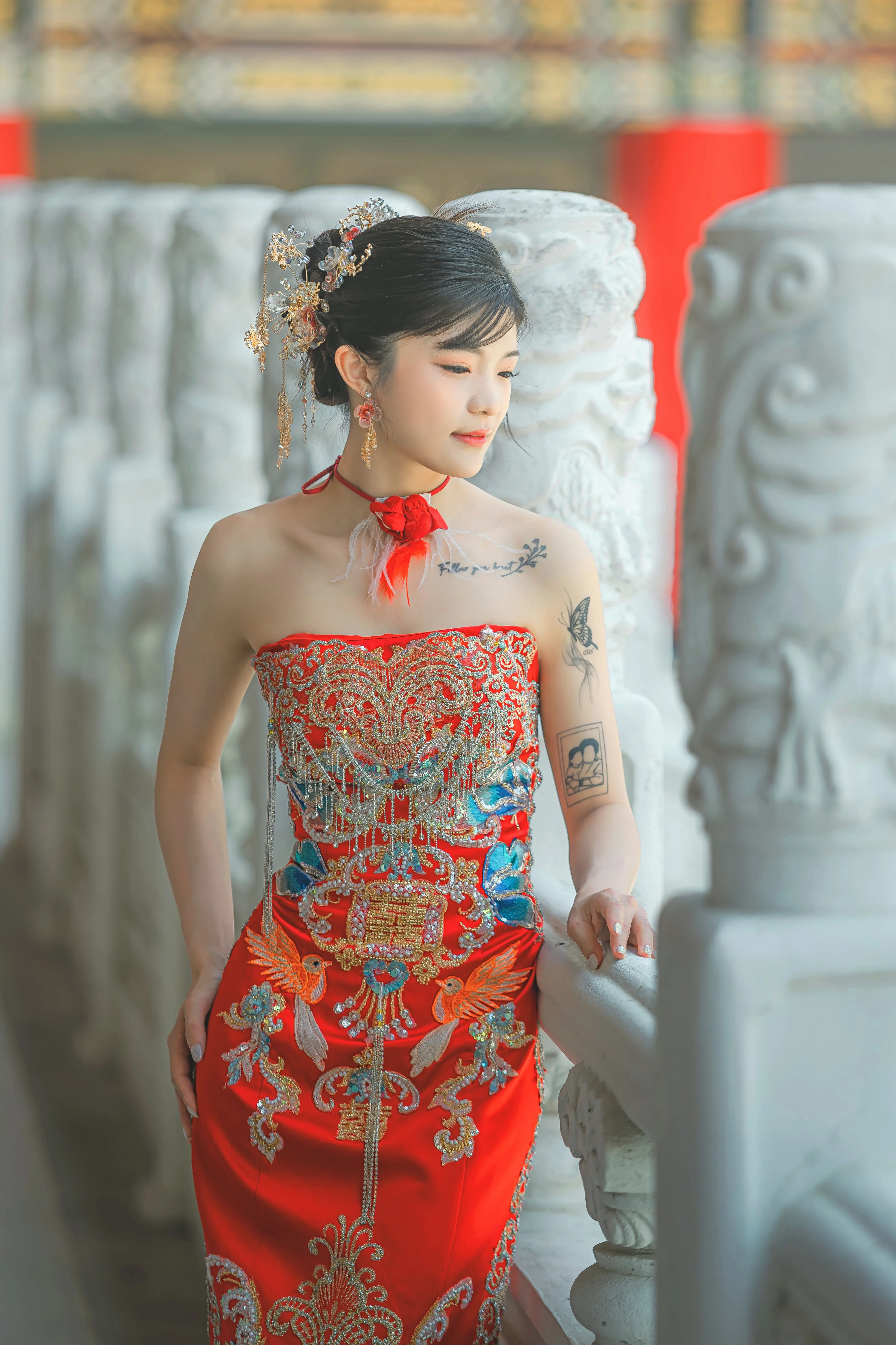 高雄閨蜜寫真 中式禮服個人寫真