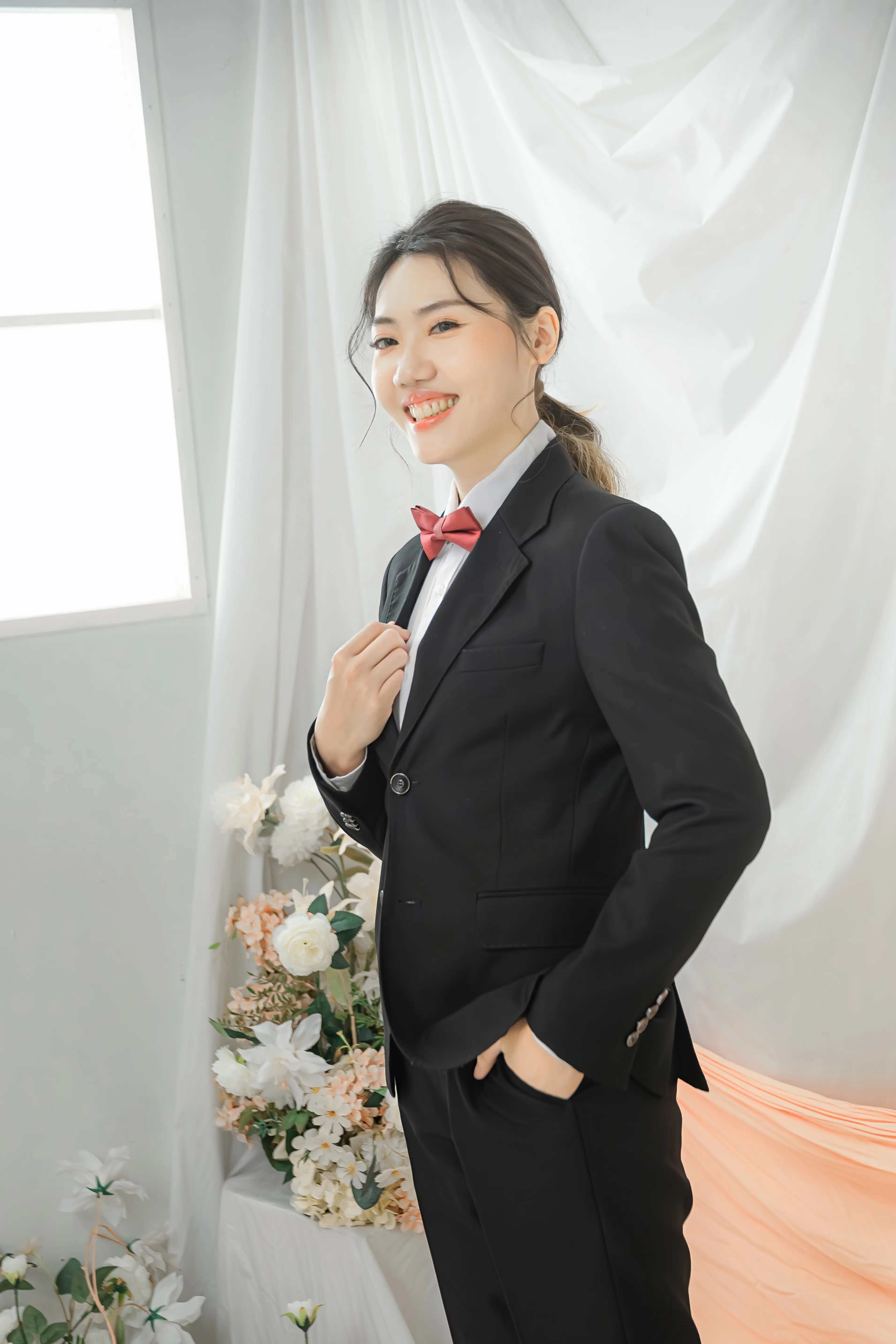 高雄婚紗攝影，角色交換婚紗作品，西裝造型婚紗照，心情故事婚紗